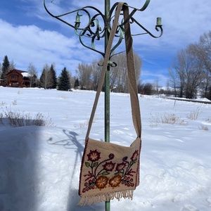 Hand made crocheted bag.